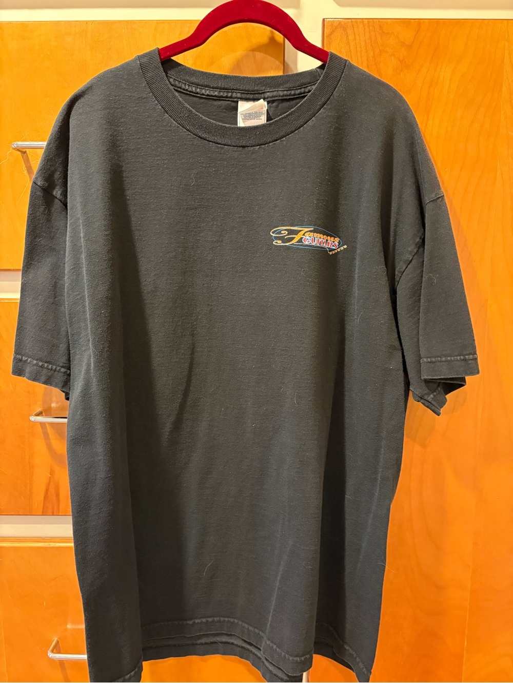 Vintage 90s Famous Guitars Men's T-Shirt XL